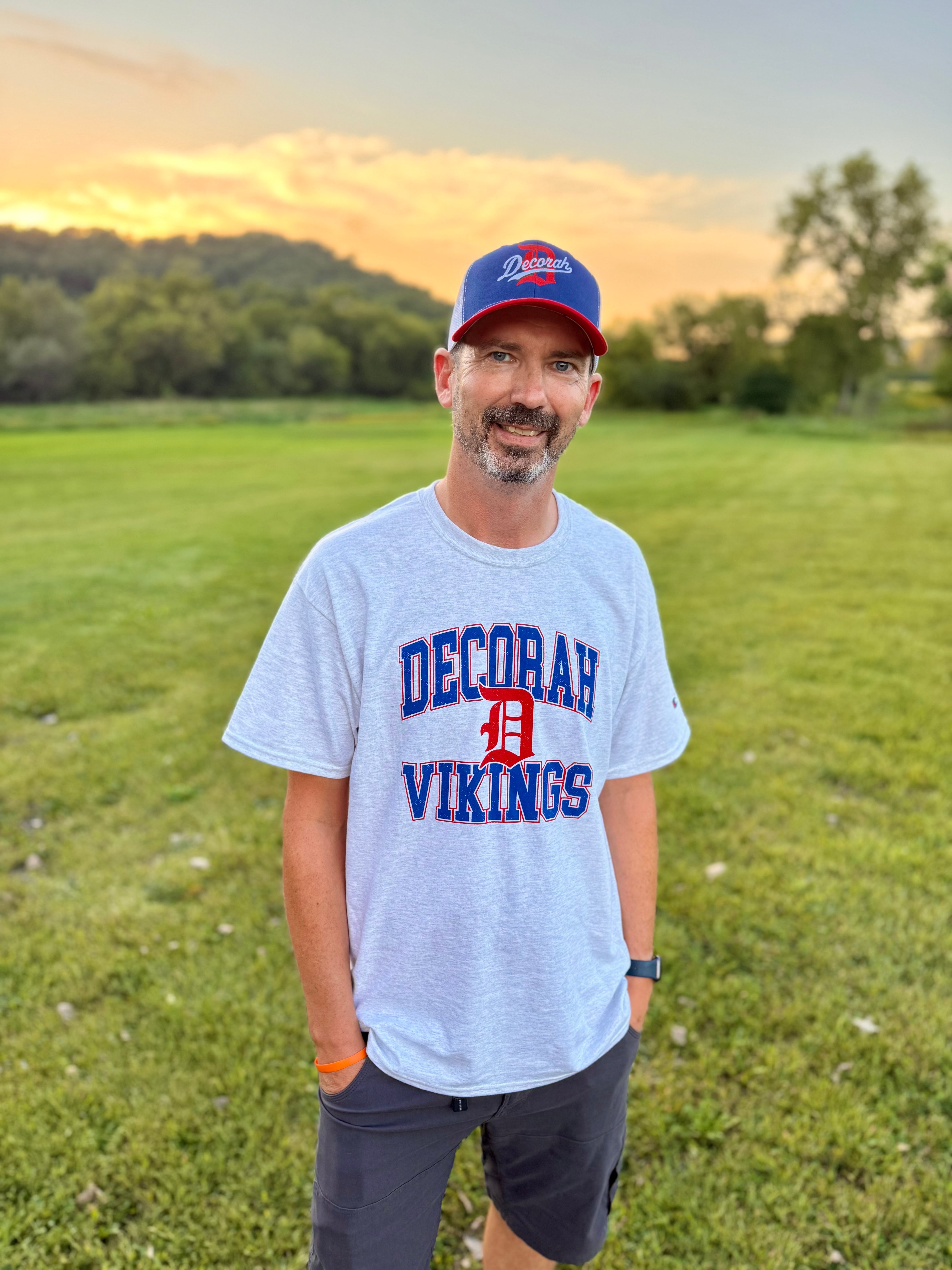 Decorah Vikings Tee | Ash Gray