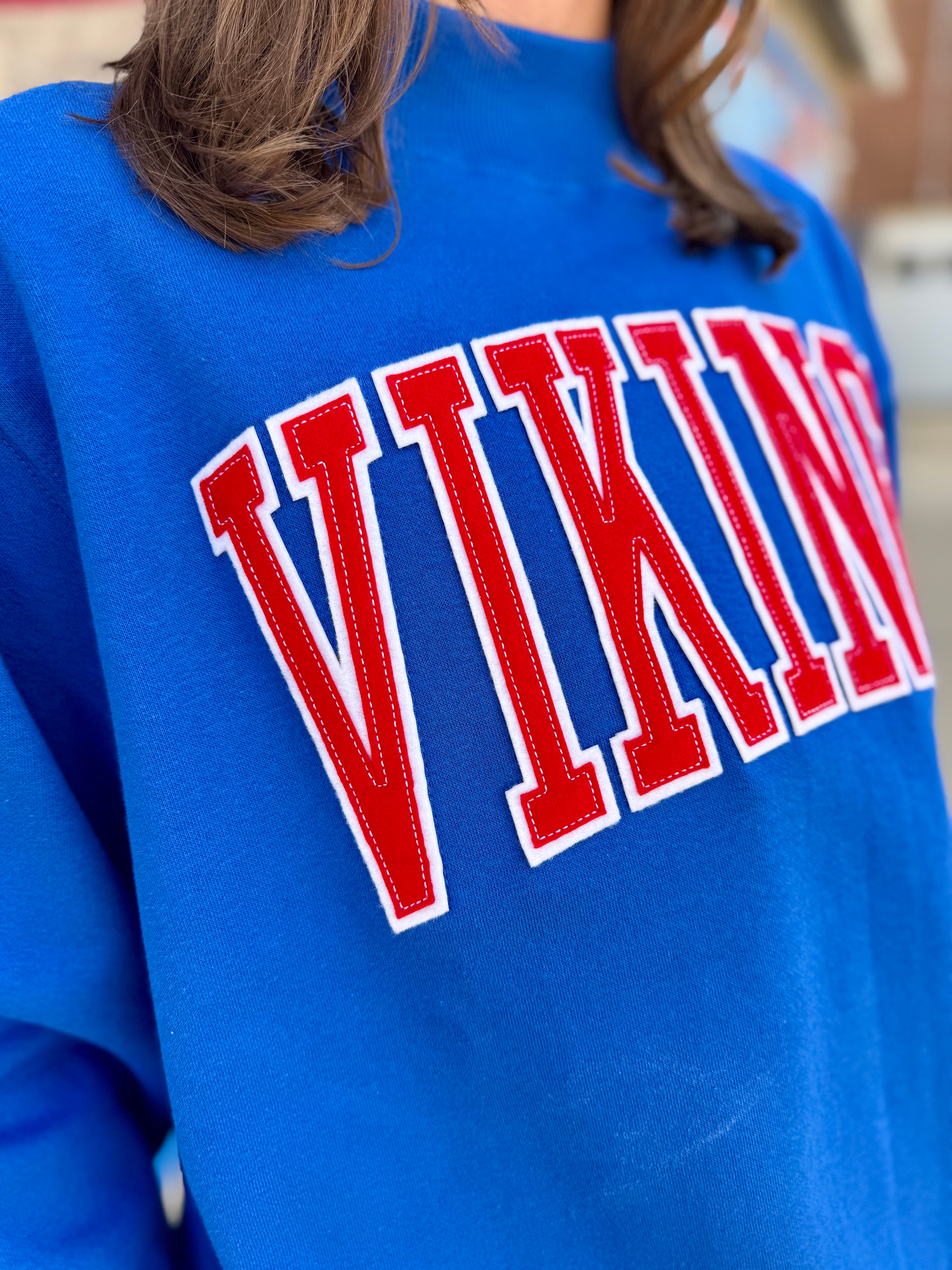 Decorah Mock Neck- Royal Blue