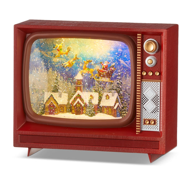 Santa Musical Lighted TV