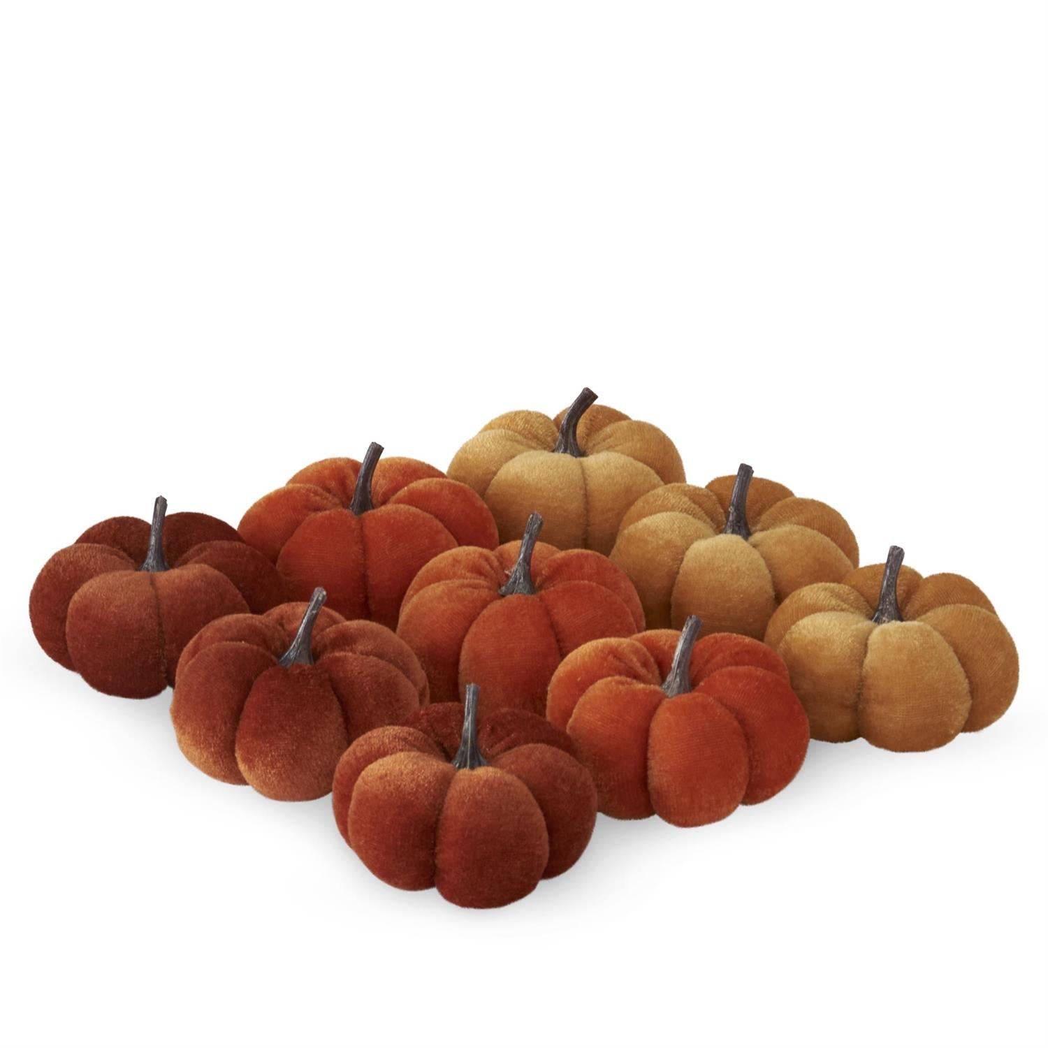 2 inch Velvet Fill Pumpkins