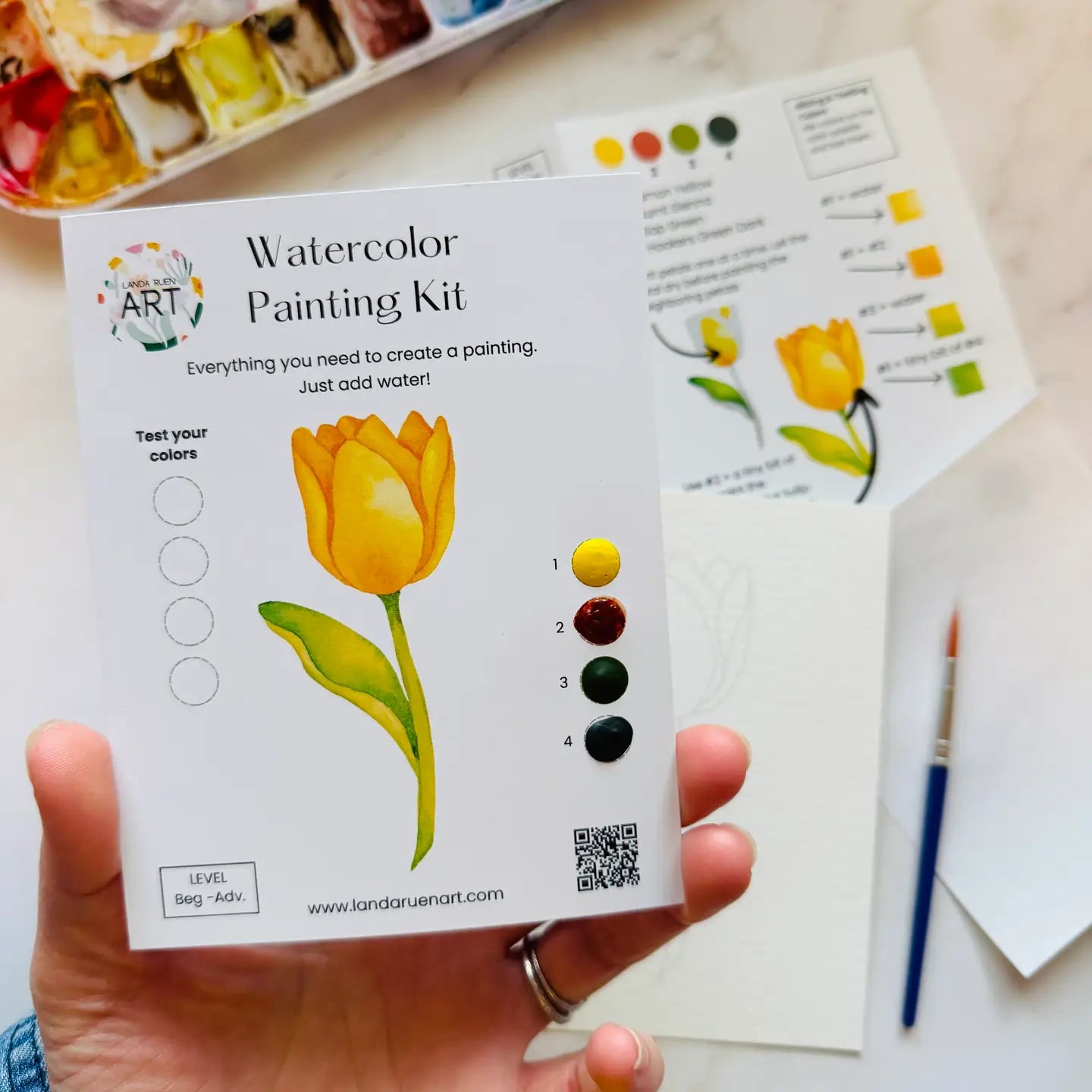 Watercolor Kits |Landa Ruen Art