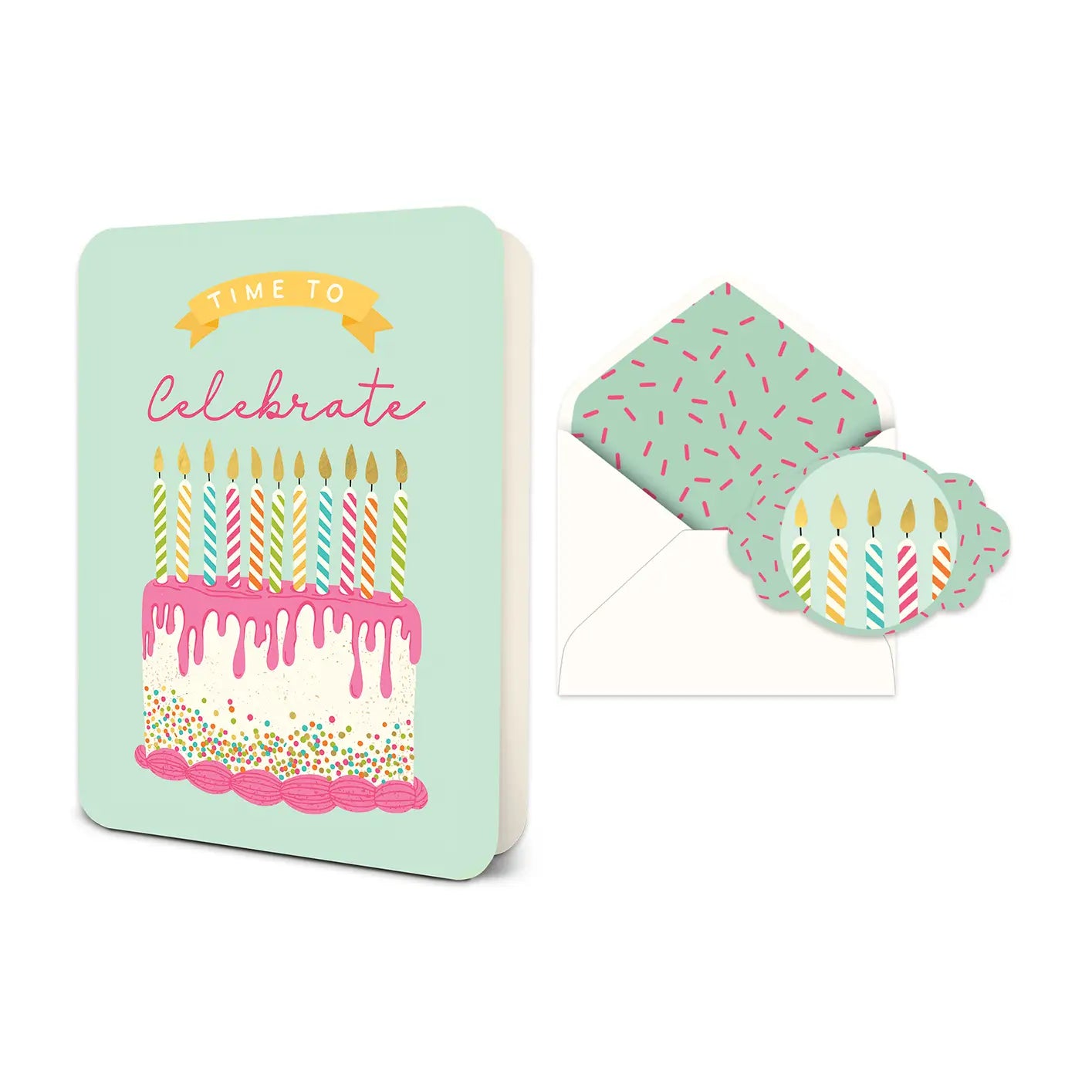 Time To Celebrate Birthday Card