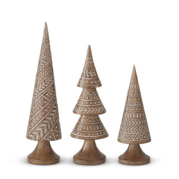 Carved Scandi Trees