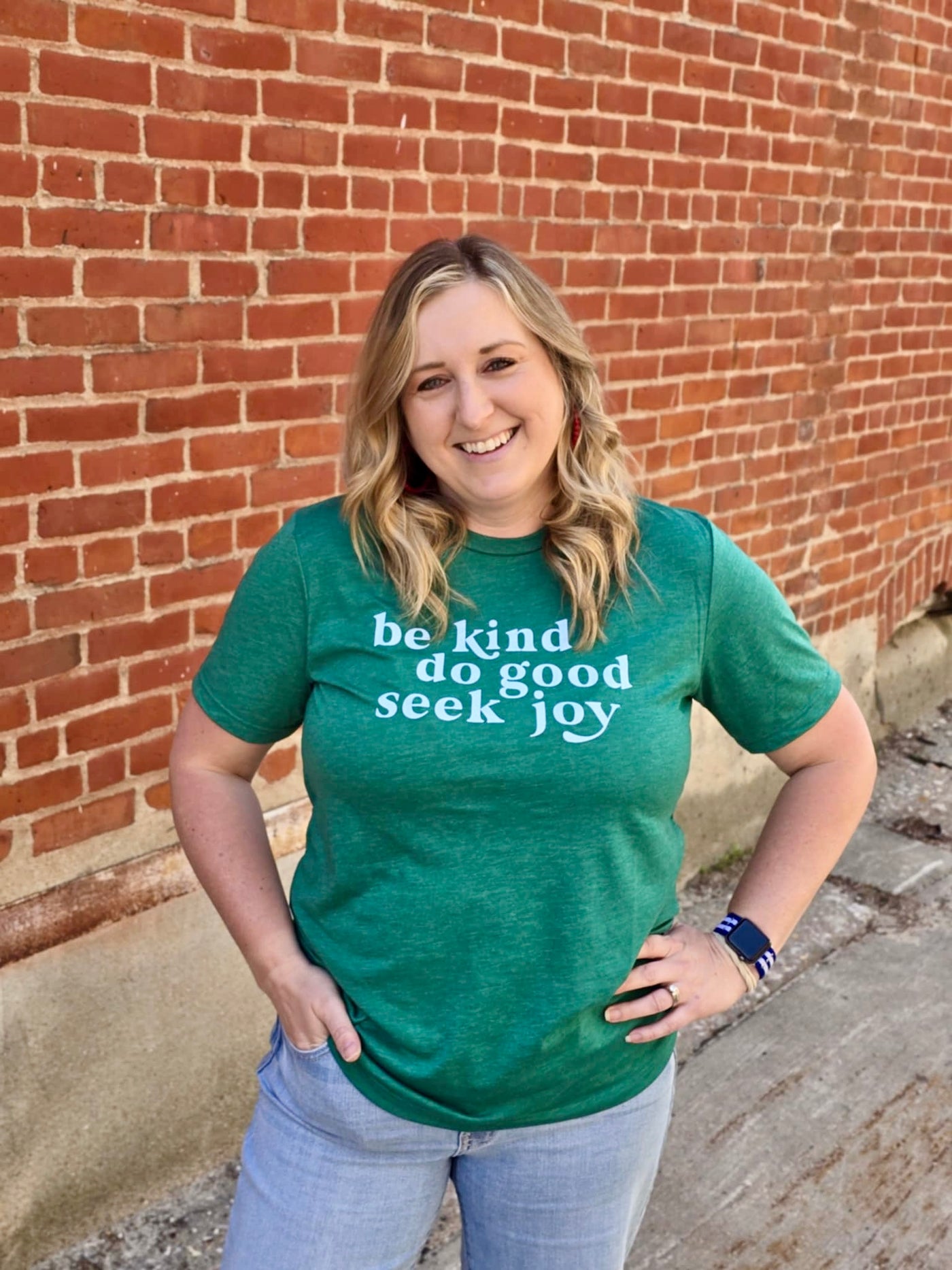 Be Kind, Do Good, Seek Joy Tee