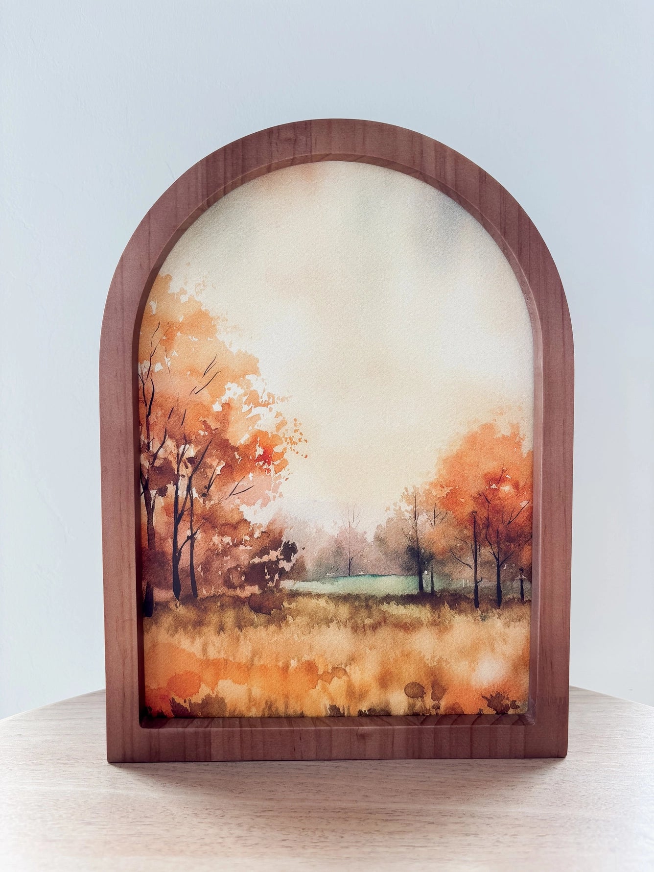 Autumn Watercolor Arch