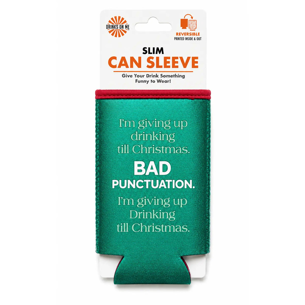 Holiday Can Sleeve