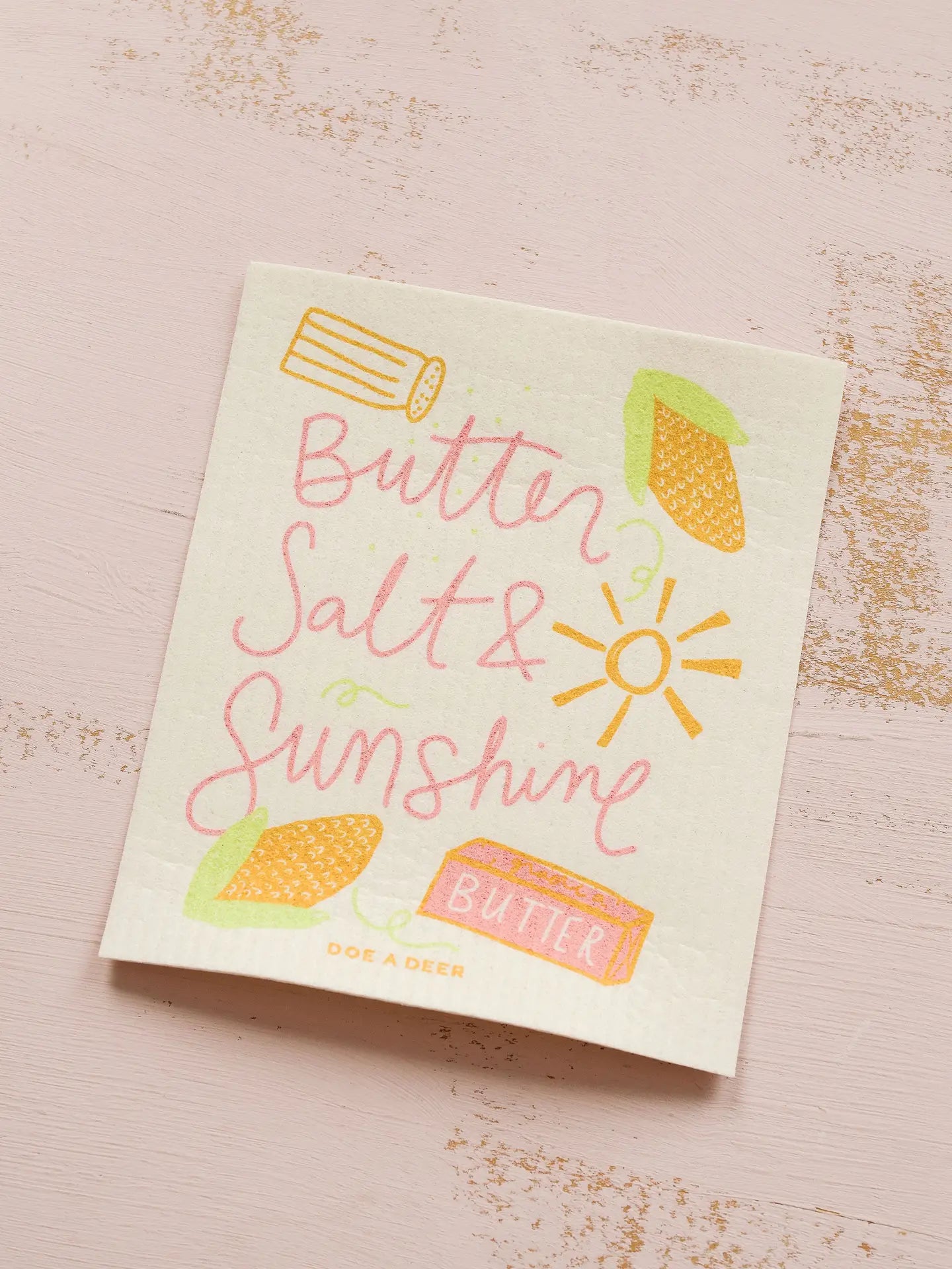 Butter + Salt + Sunshine Swedish Dishcloth