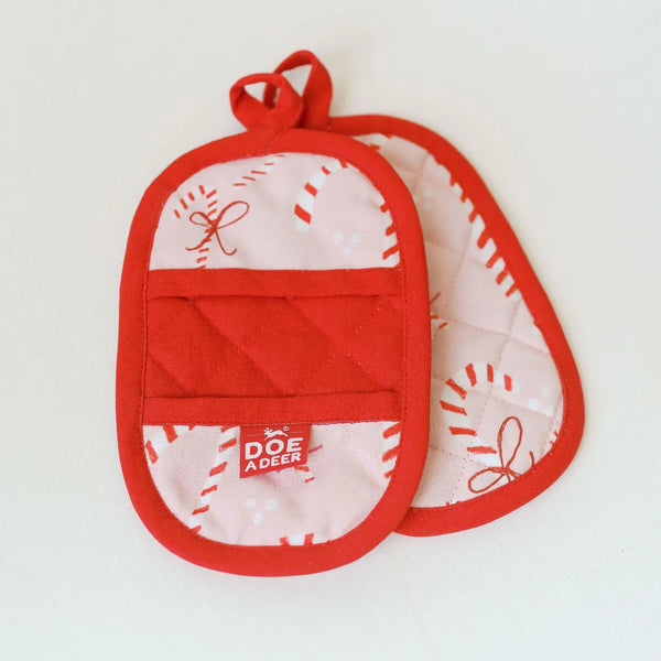 Candy Cane Mini Mitts
