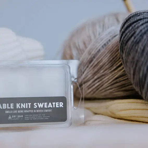 Cable Knit Sweater Wax Melt