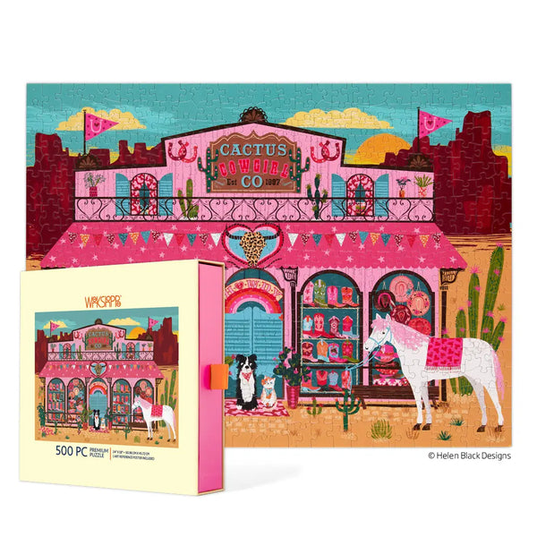 Cactus Cowgirl Co 500 Piece Puzzle