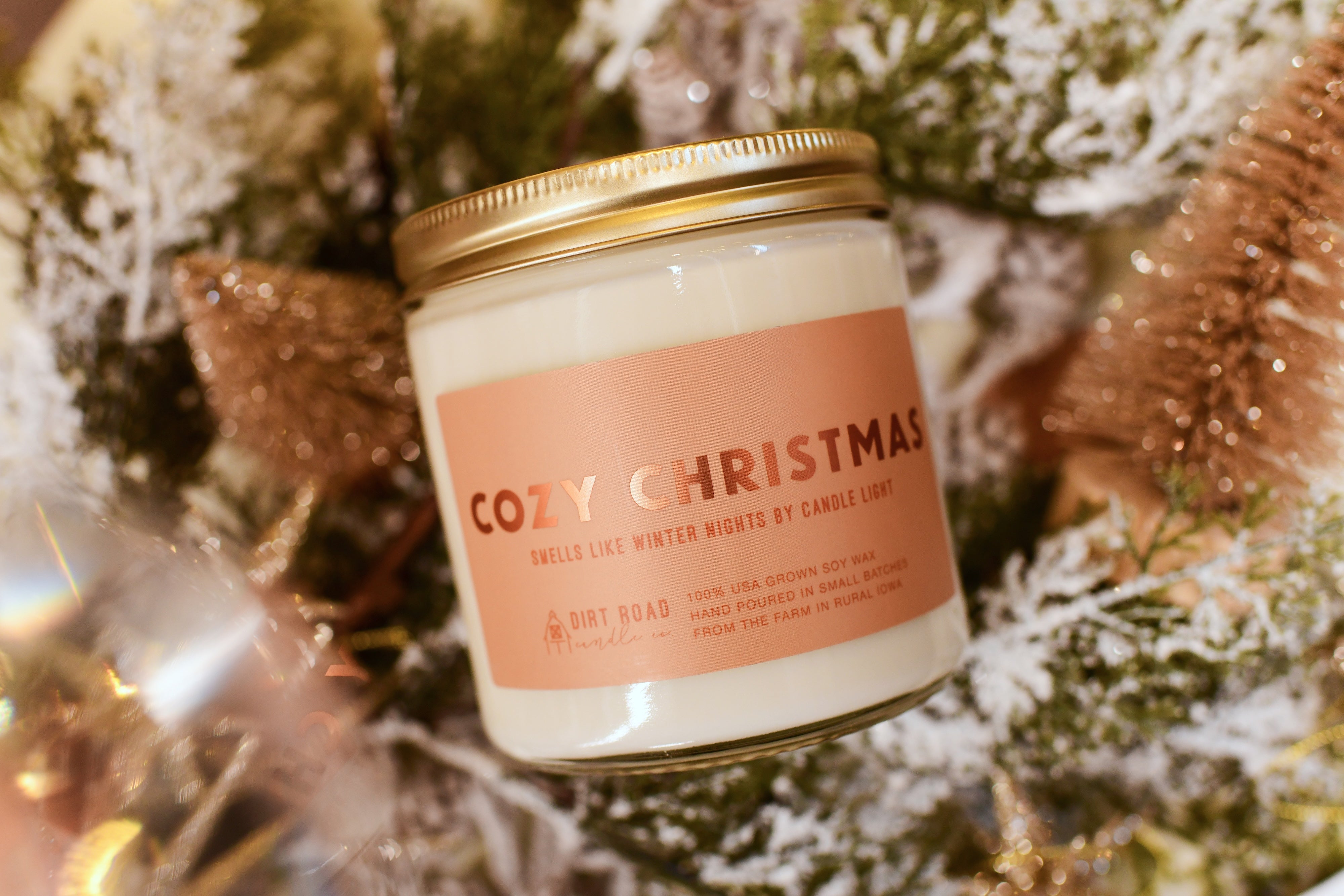 Cozy Christmas Candle