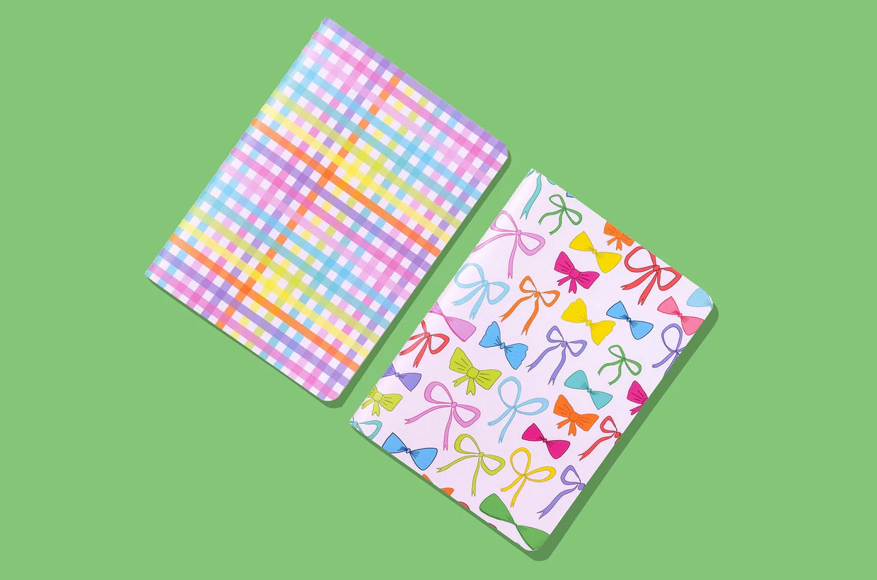 Notebook Set-Colorful Bows
