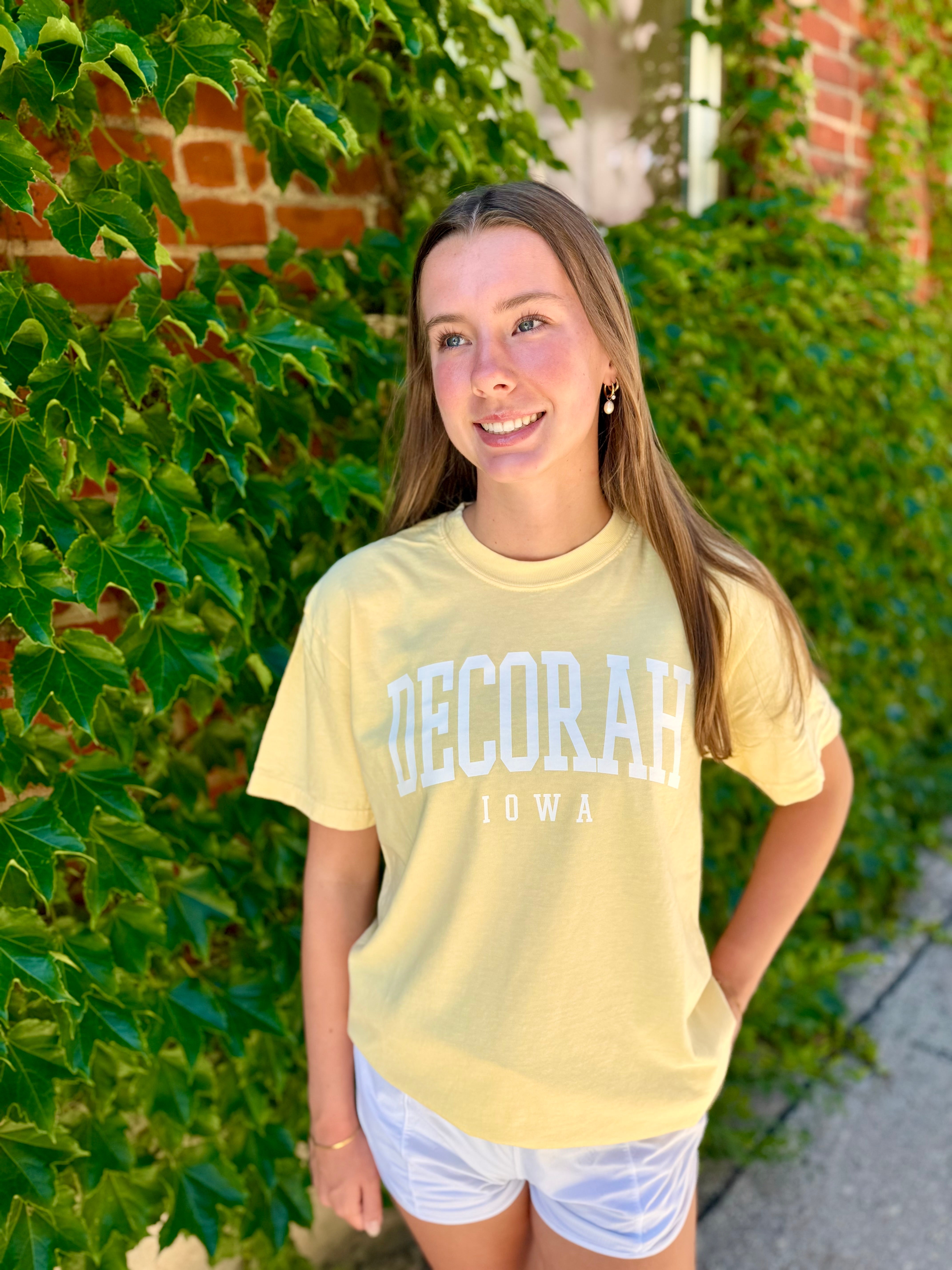 Decorah Tee- Butter Yellow