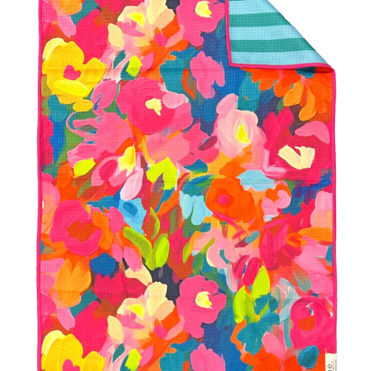 Etching Reversible Hand Towel