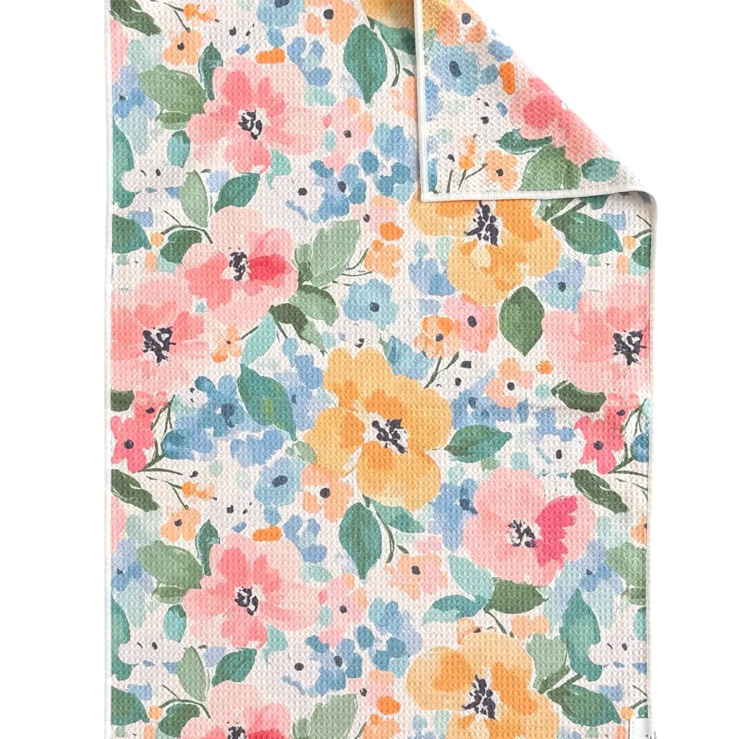 Fresh Cut Florals Microfiber Hand Towel