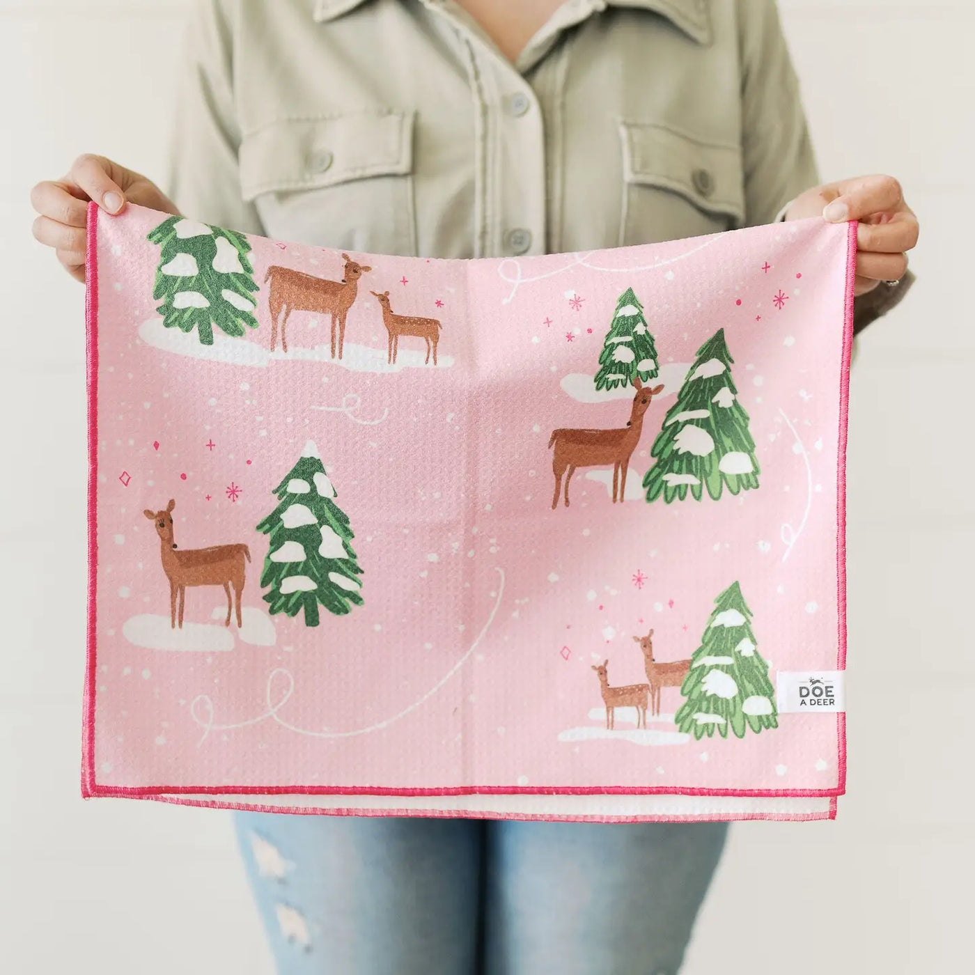 Forest Friends Waffle Towel