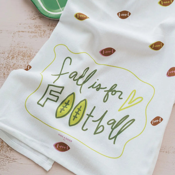 Fall Is For Football Full Pattern Flour Sack Towel