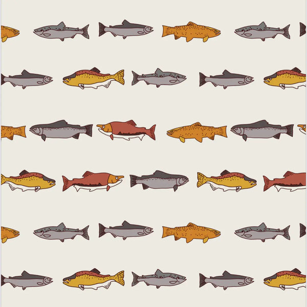 Fishy Fish Double Sided Hand Towel