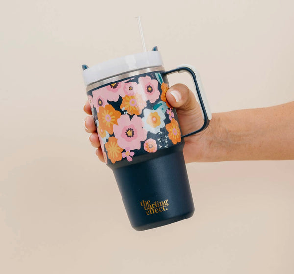Bright + Bloomy Mini On-The-Go Tumbler from Darling Effect
