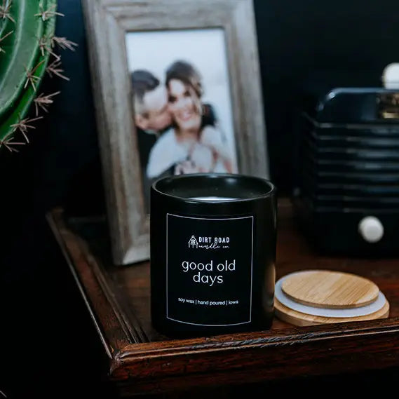 Good Old Days Candle From Dirt Road Candle Co
