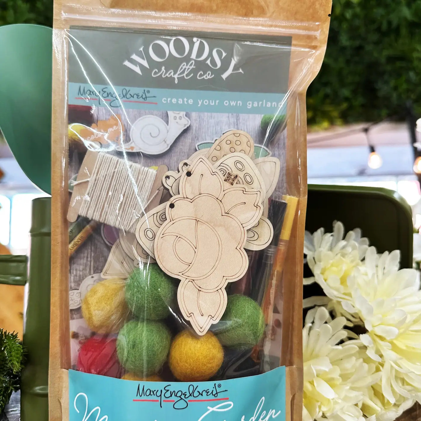 DIY Craft Kit- Garden Theme Garland