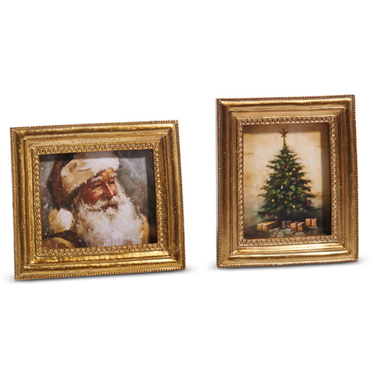 Gilded Christmas Framed Art