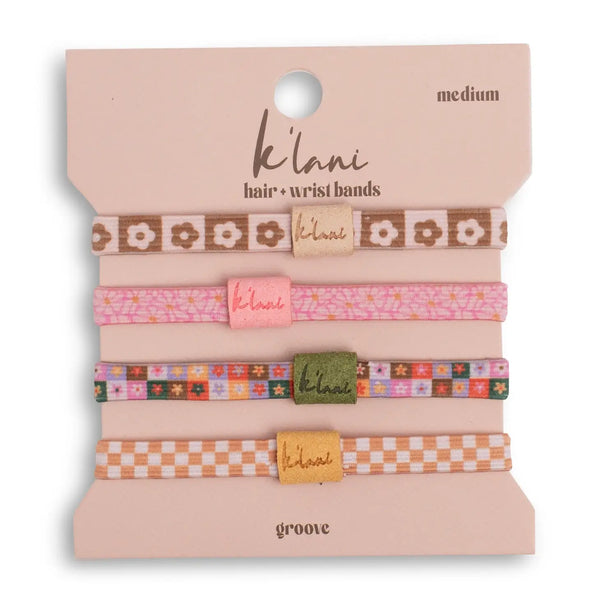 K'lani Hair tie Bracelet- Groove