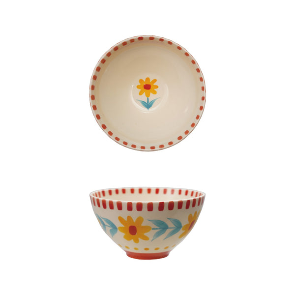 Floral Pattern 6" Bowl