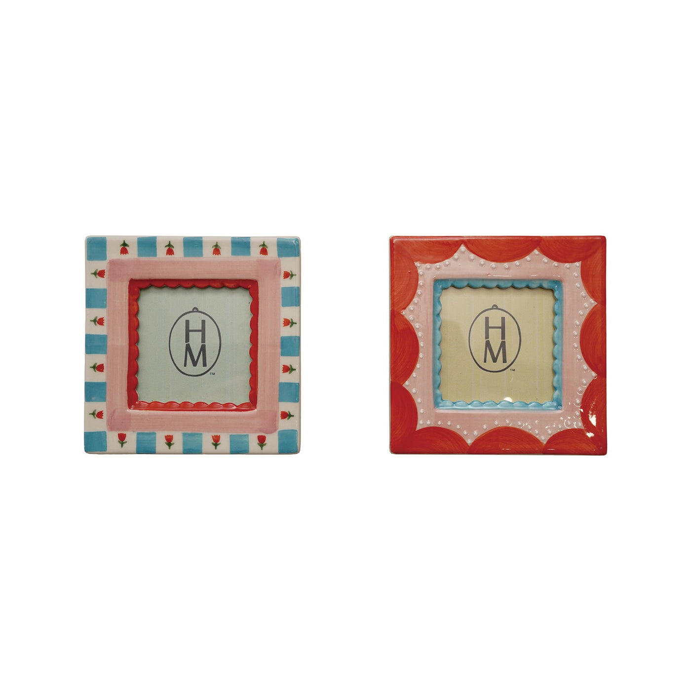 Stoneware Photo Frame 4.5"