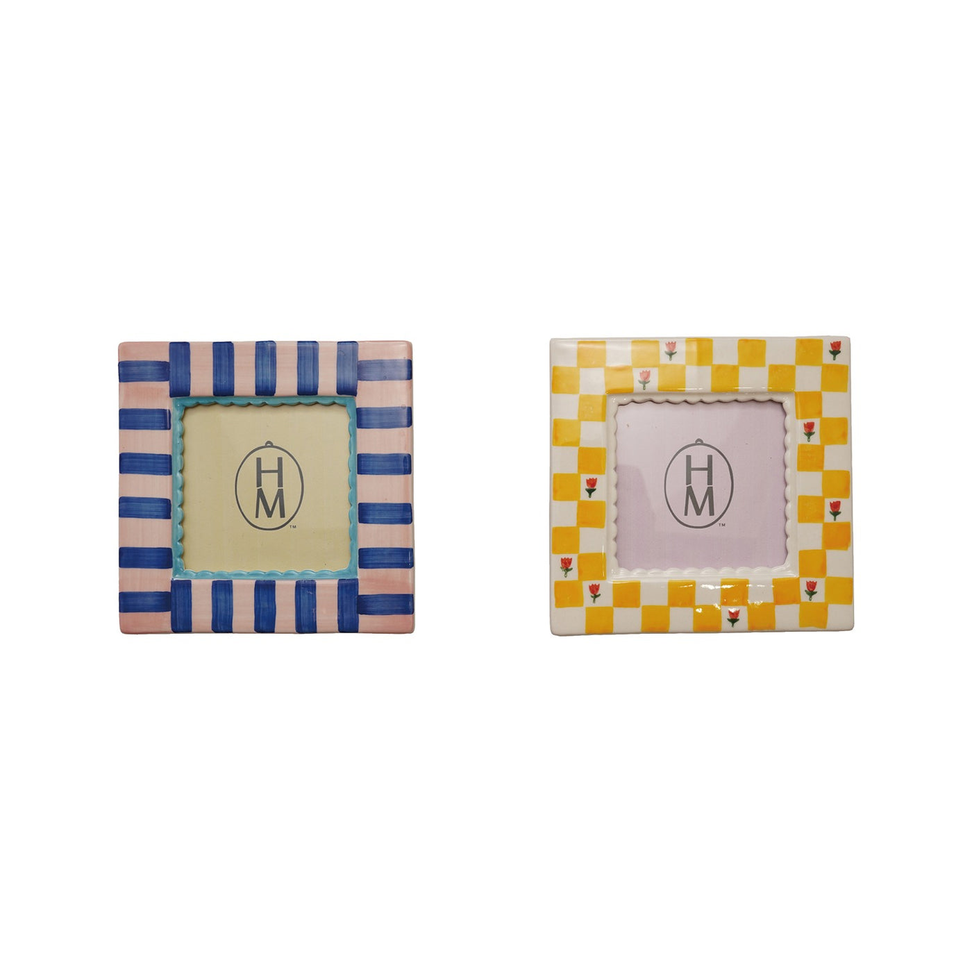 Stoneware Photo Frame 5.75"