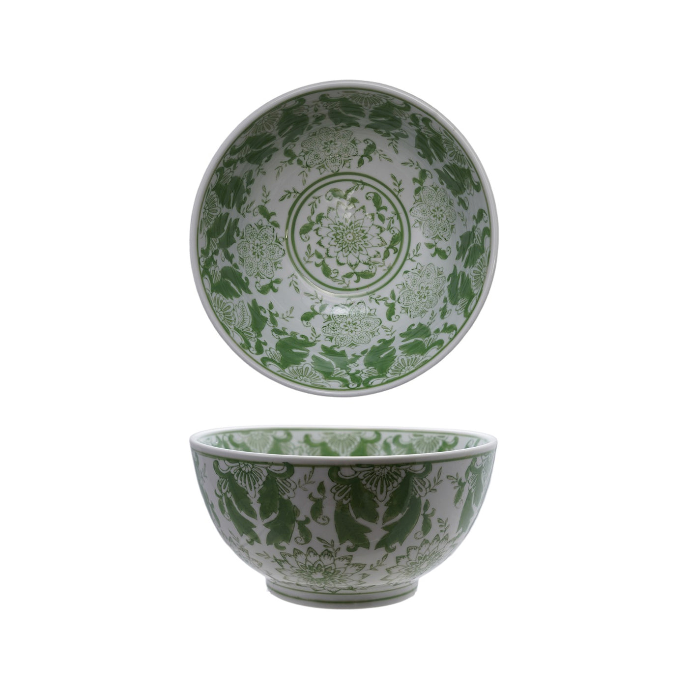 Green Pattern Bowl