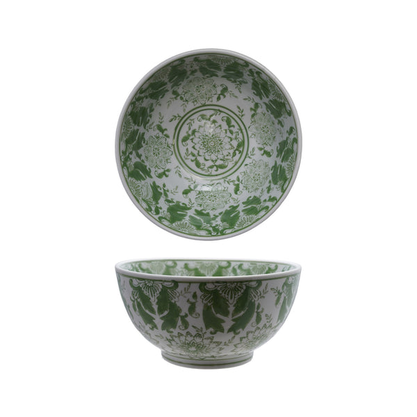 Green Pattern Bowl