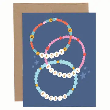 Happy Birthday Bestie Bracelet Card