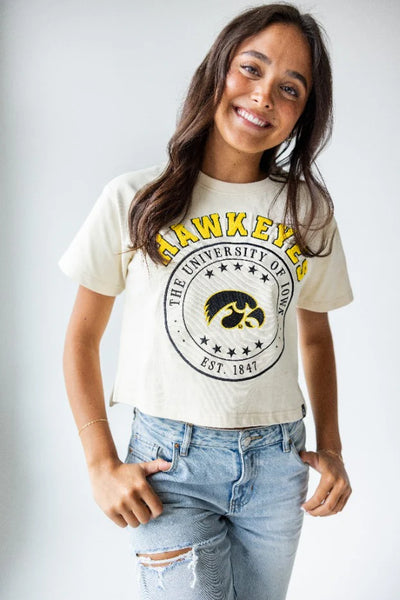 IOWA Sayler Heavyweight Crop Tee
