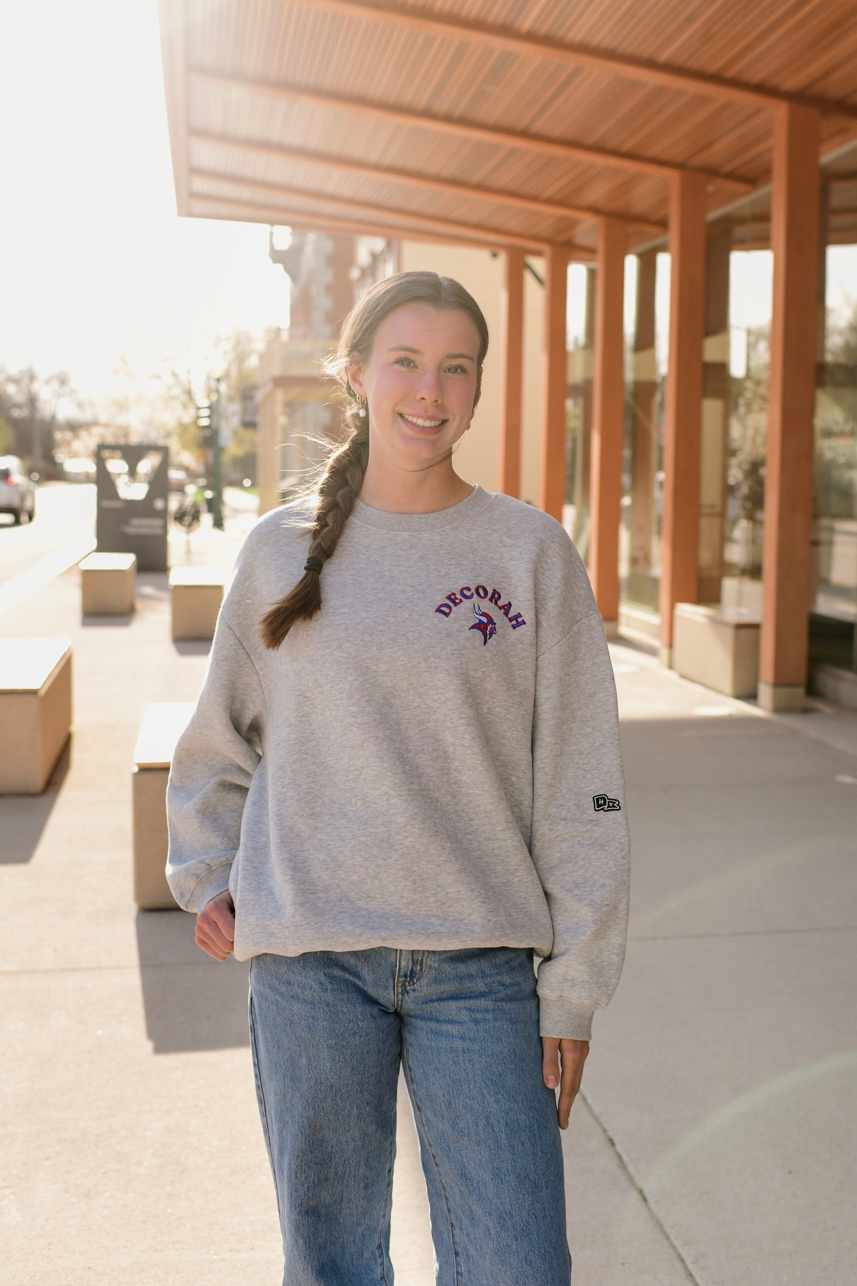 Decorah Vikings Oversized Crew