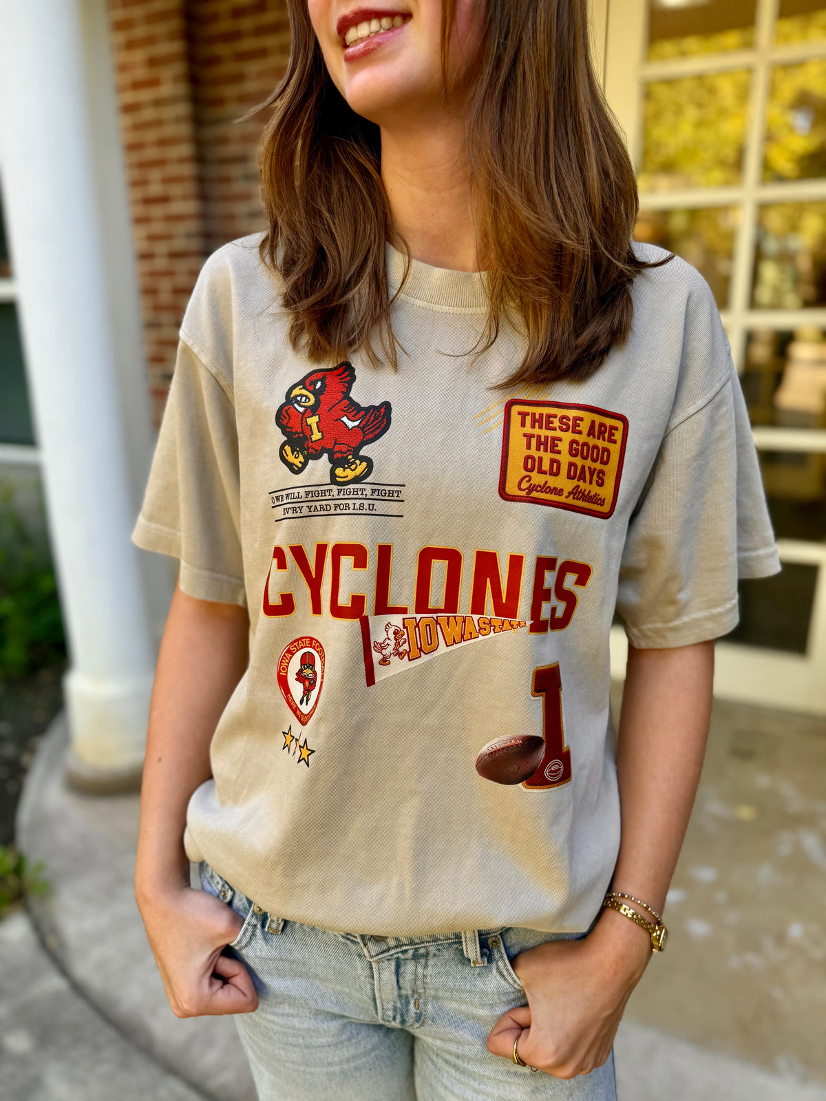Cyclones Throwback Tee