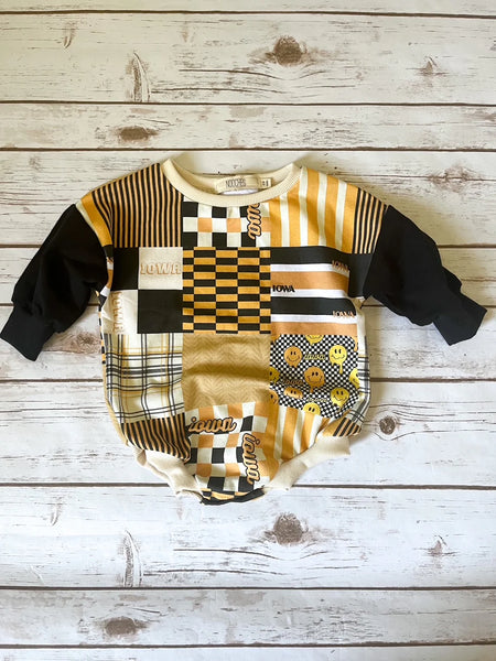 IOWA Patchwork Romper