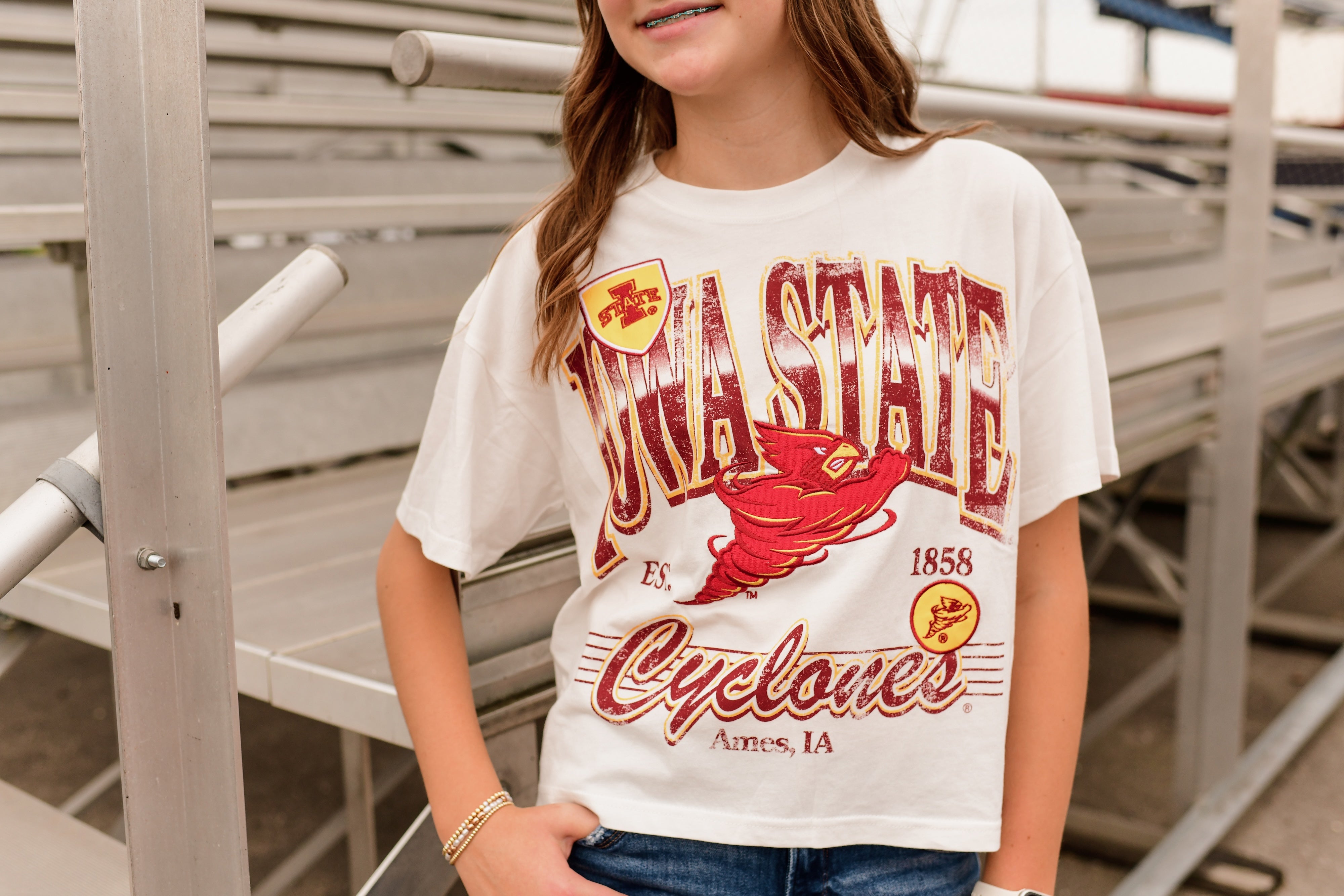 Iowa State Maddux Band Tee
