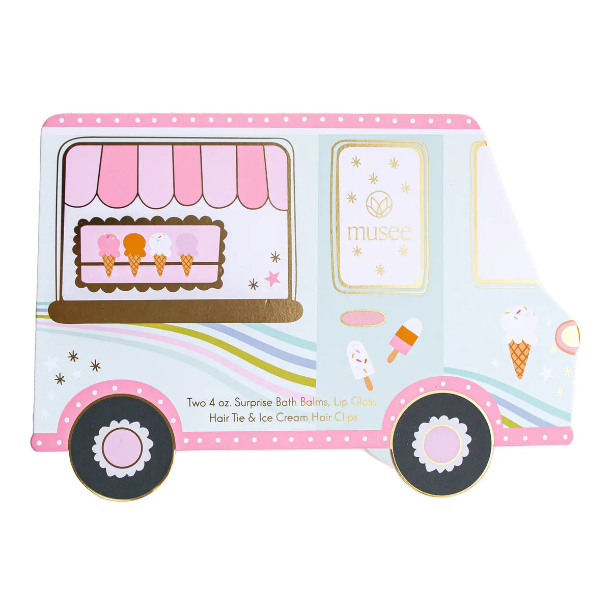 Ice Cream Truck Bath Balm & Accessory Set