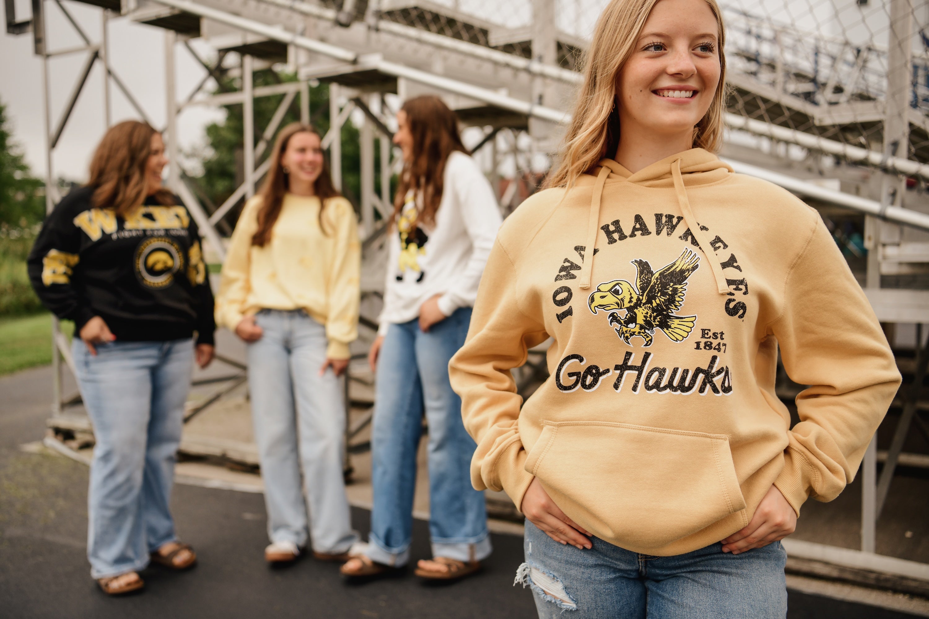 IOWA Archival Arch Comfort Hoodie