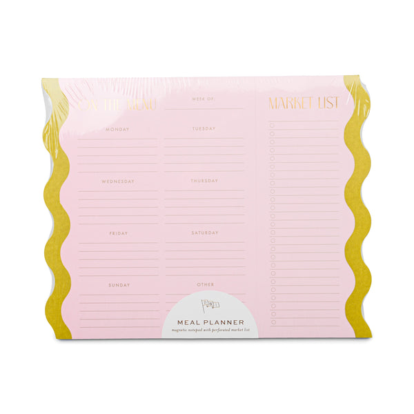 Meal Planner Notepad- Pink