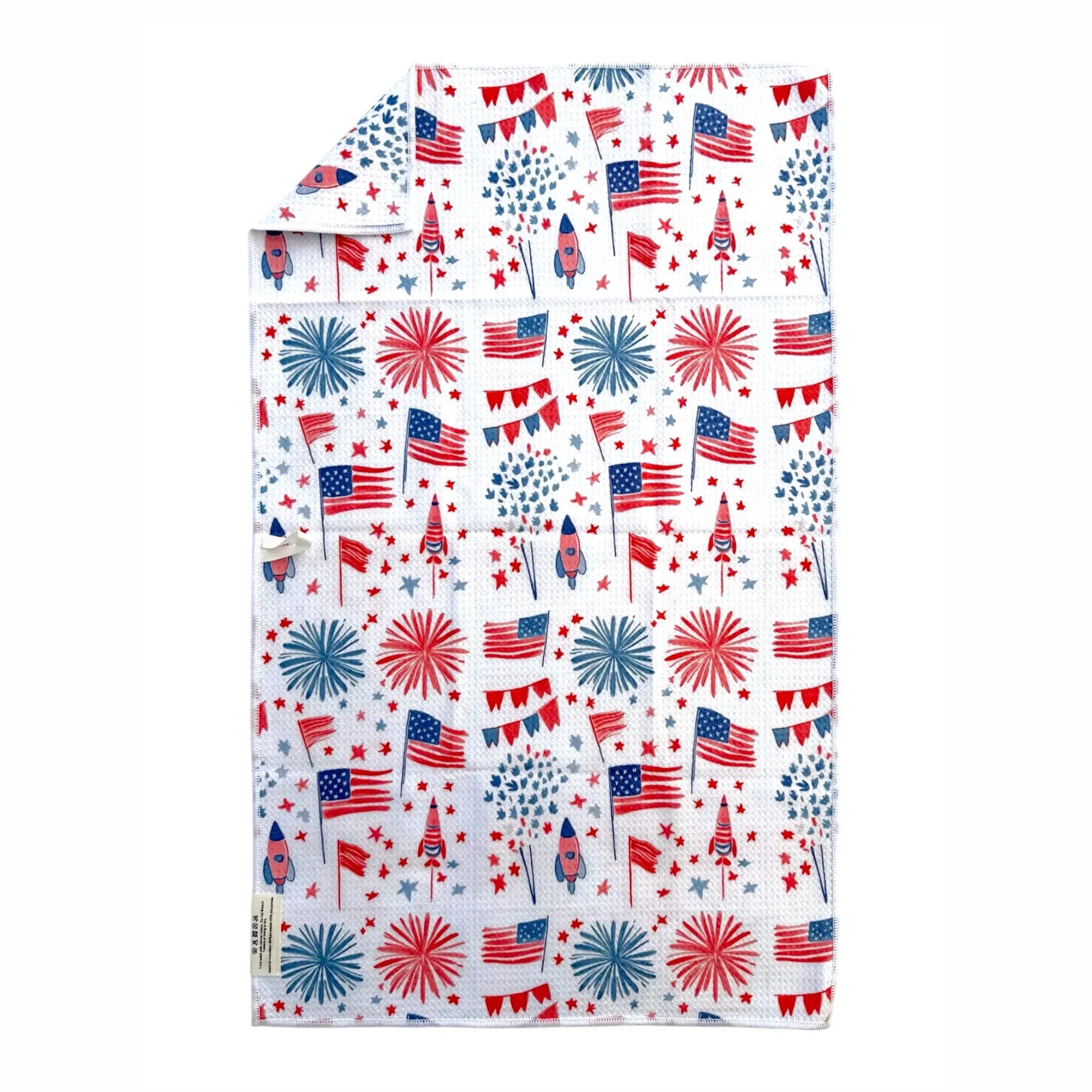 Main Street Parade Double Sided Hand Towel