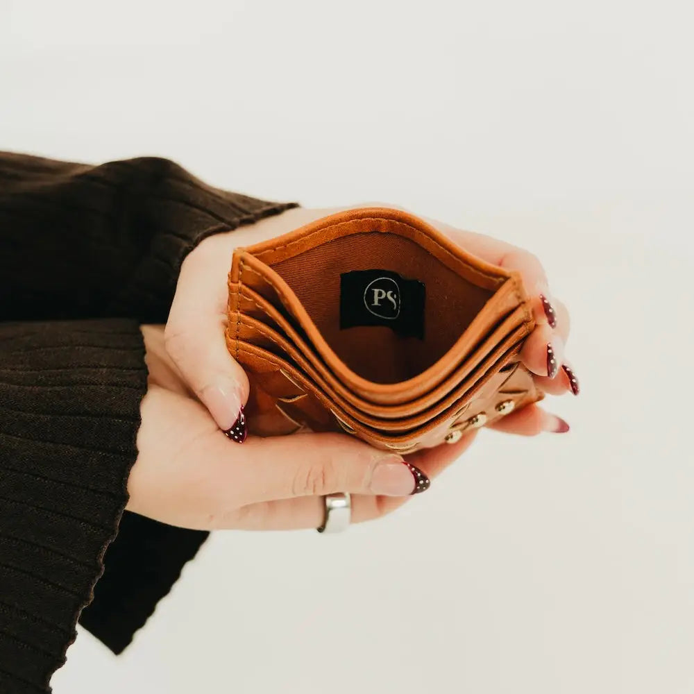 Mara Woven Card Wallet