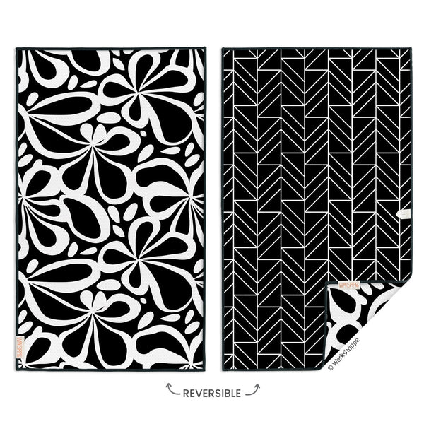 Mod Floral Microfiber Kitchen Towel