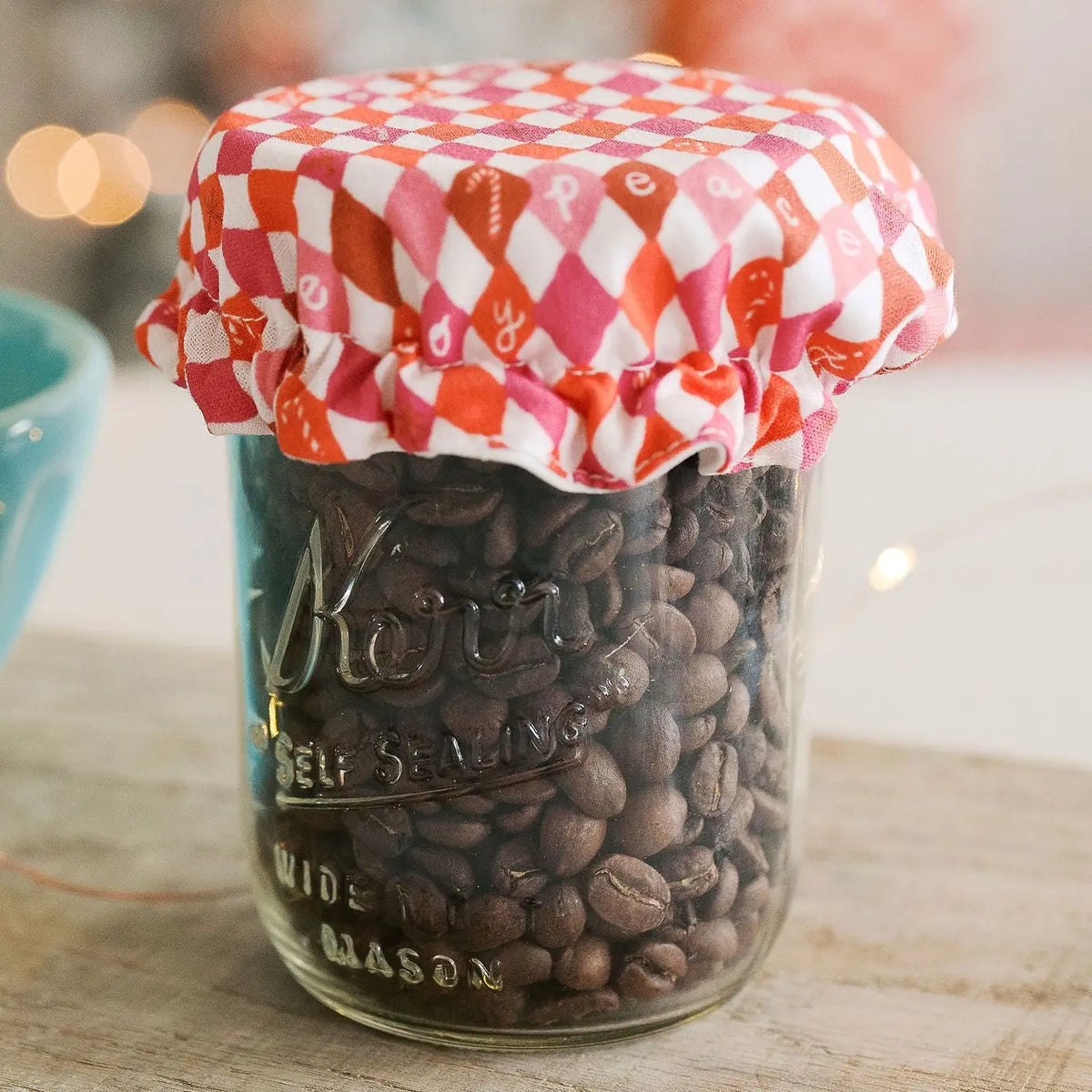 Peace & Joy 3.25" Jar Cover