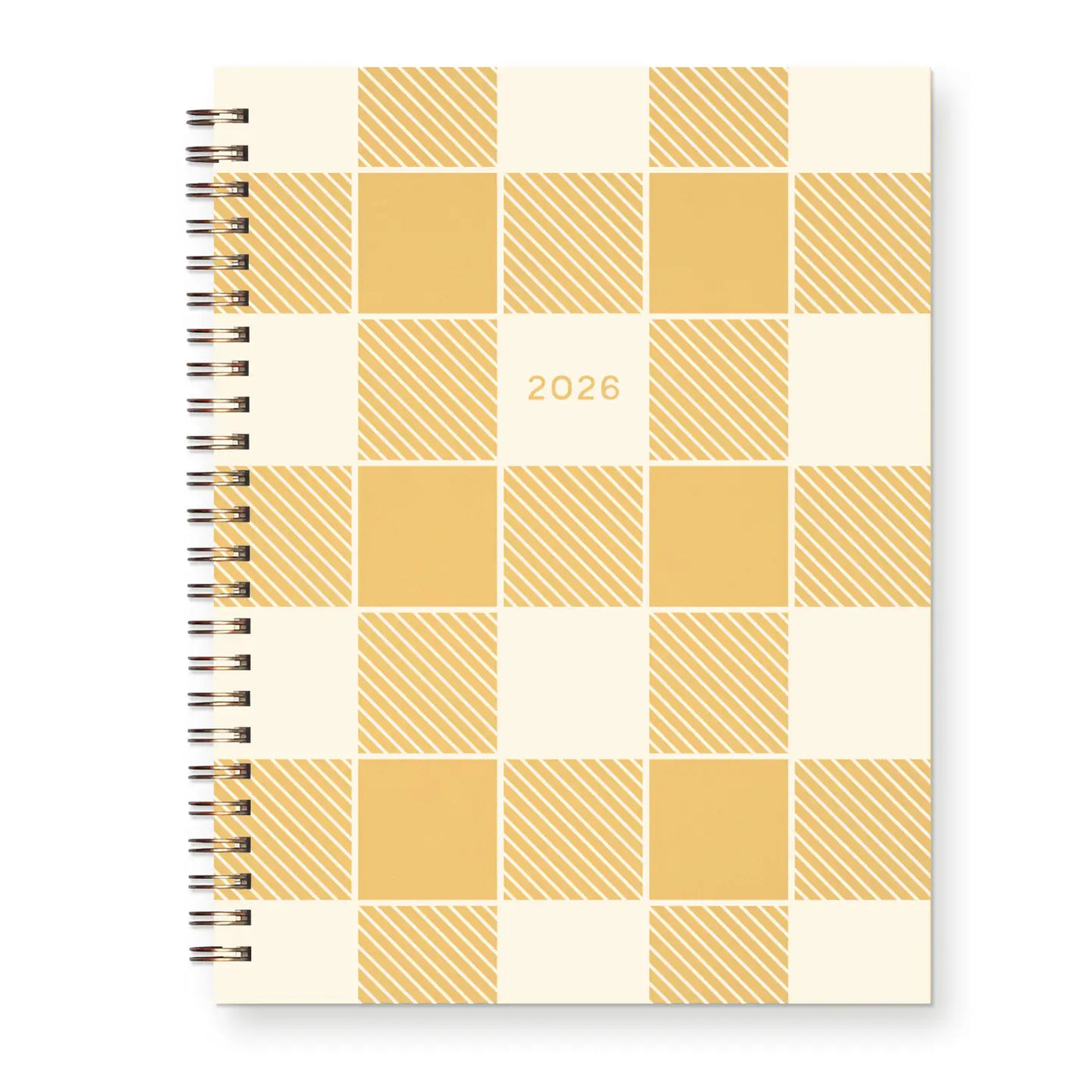 Gingham Dated Planner 2026