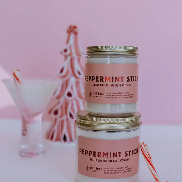 Peppermint Stick Candle