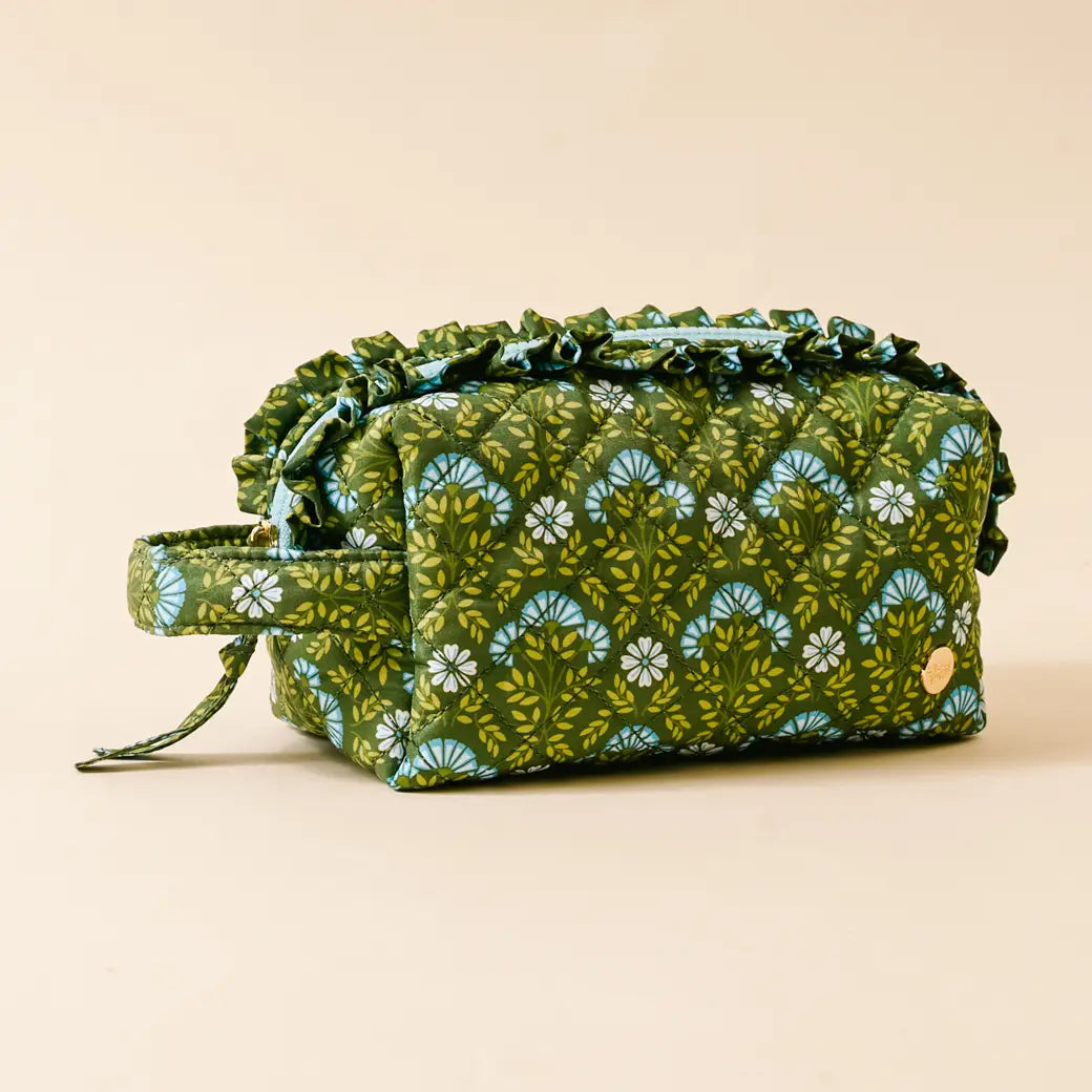 Quilted Cosmetic Pouch