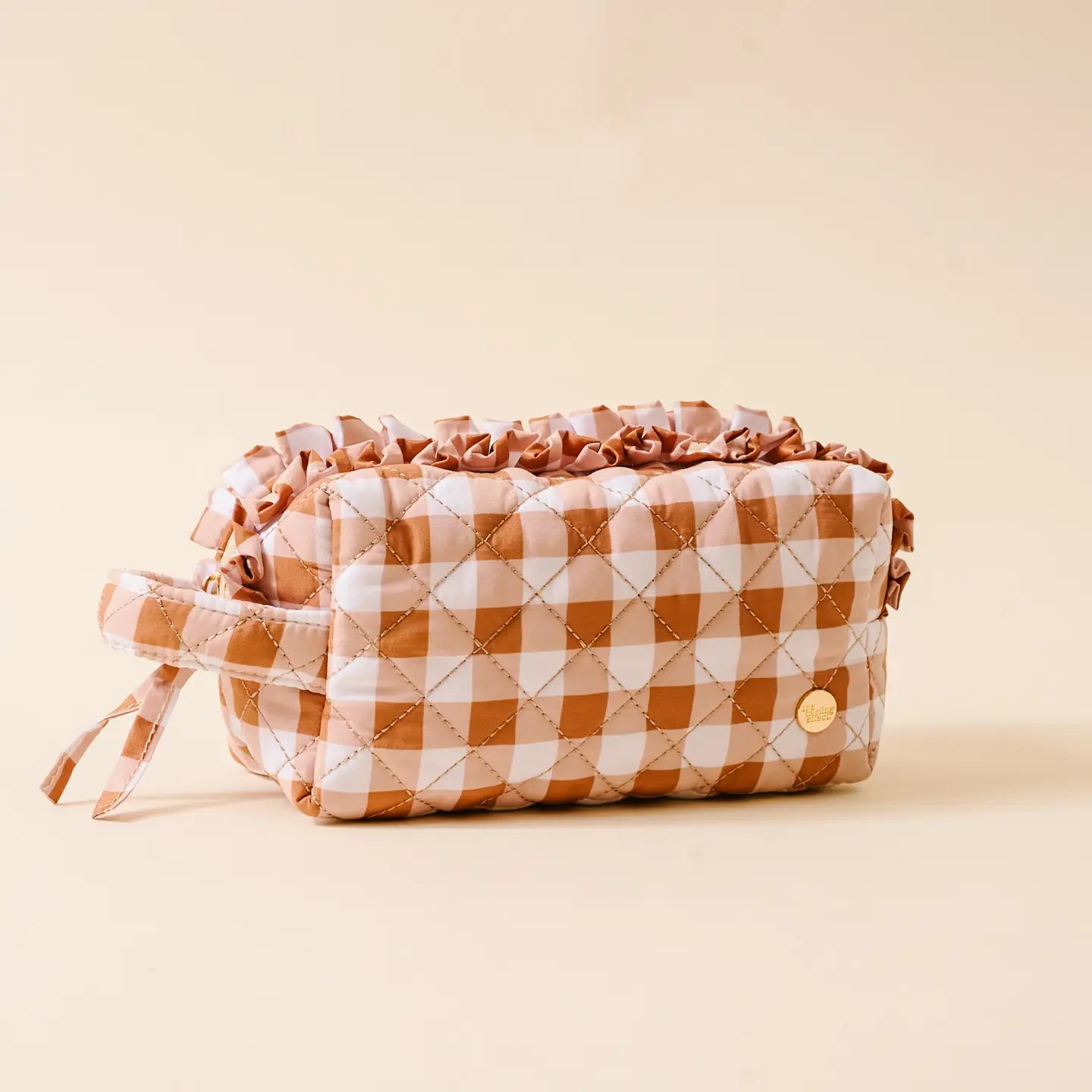 Quilted Cosmetic Pouch