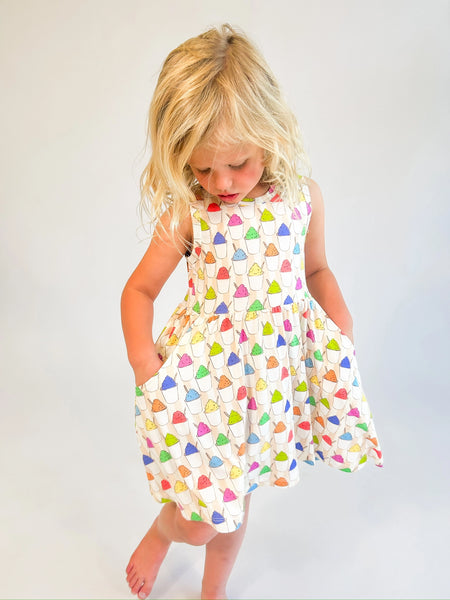 Sno Cones Sleeveless Pocket Dress